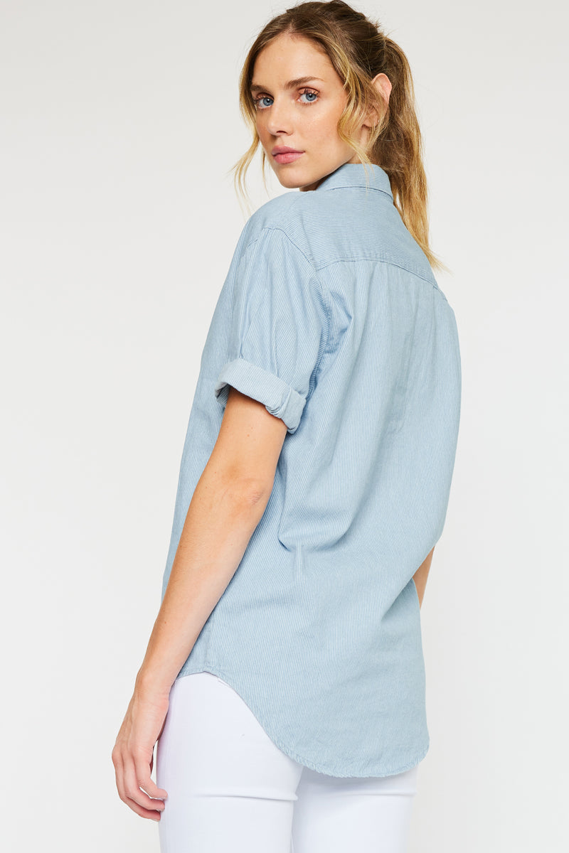Cameron Loose Fit Shirt for Men - Comfortable Casual Button Down Shirt with Relaxed Fit - Perfect for Office, Travel & Everyday Wear