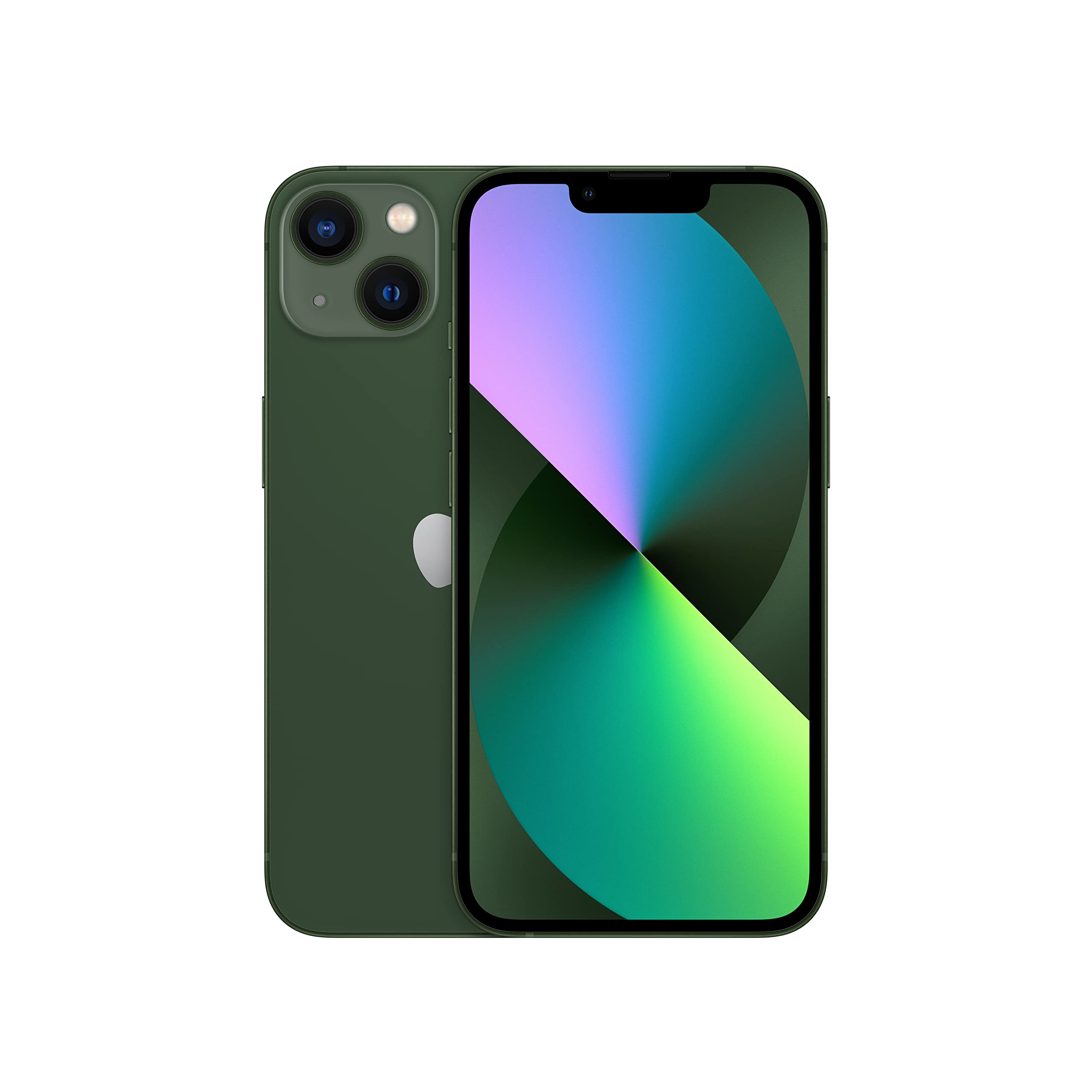 Apple iPhone 13 128GB Unlocked Smartphone - Premium Renewed Green | Perfect for Travel, Business & Everyday Use
