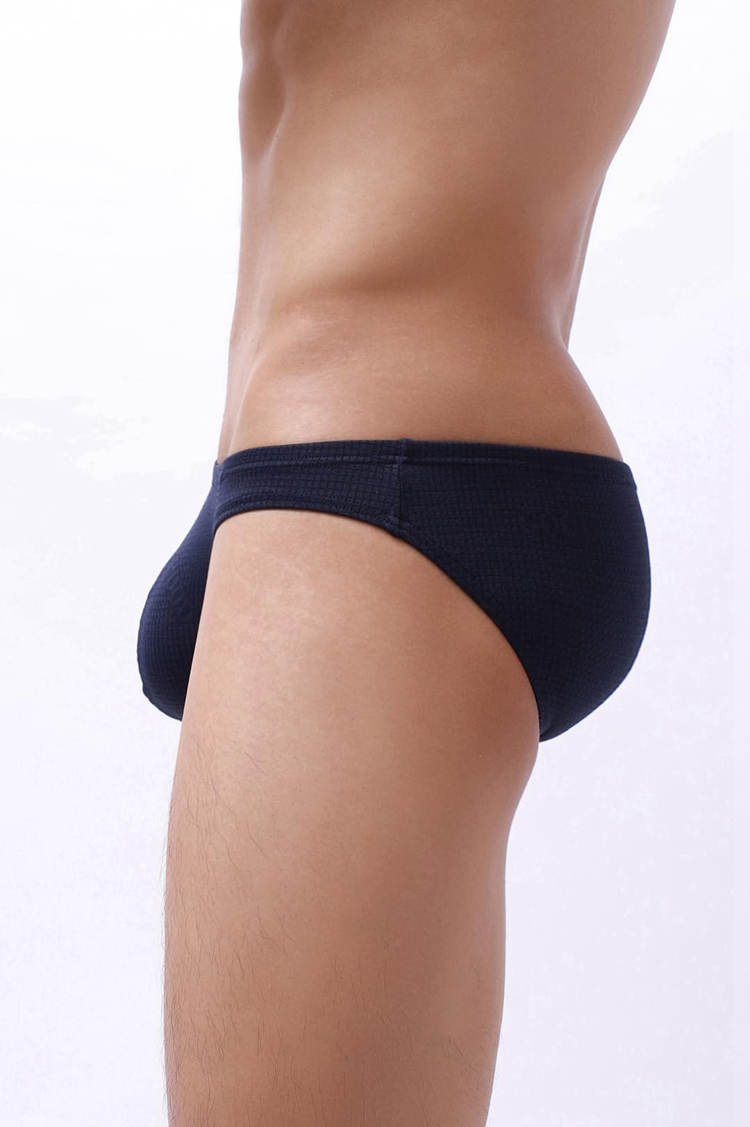 Men's Ice Silk Bikini Low Rise Briefs - Soft Breathable Underwear for Summer & Workout - Comfortable Daily Wear & Gym Essentials