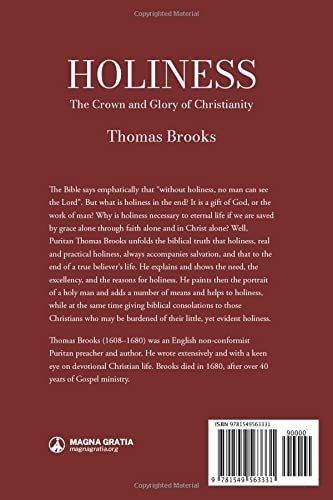 HOLINESS: The Crown and Glory of Christianity - Christian Devotional Book for Spiritual Growth & Bible Study - Perfect for Personal Reflection, Small Groups & Church Teaching