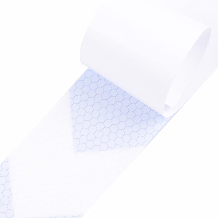 Arrow Blue White 3IN X 10FT Reflective Safety Tape - Self-Adhesive High Visibility Conspicuity Tape for Trailers, Trucks & Cars - Perfect for Night Driving, Road Safety & Vehicle Marking
