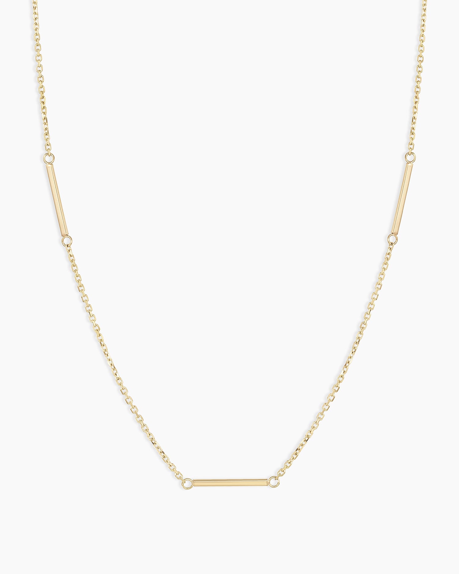 14K Gold Rose Bar Necklace for Women - Dainty Minimalist Layering Jewelry Gift for Her - Perfect for Valentine's Day, Anniversary & Everyday Wear
