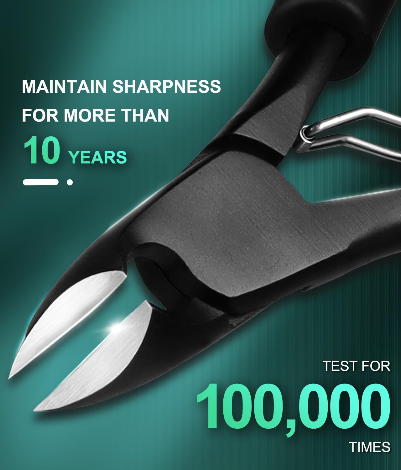 **Professional Wide Jaw Thick Toenail Clippers for Men & Seniors – Heavy Duty Sharp Nail Cutter Set with Bamboo Handle – Podiatrist-Recommended Ingrown Toe Nail Tool Kit – Perfect for Thick Nails & Home Pedicure Care**