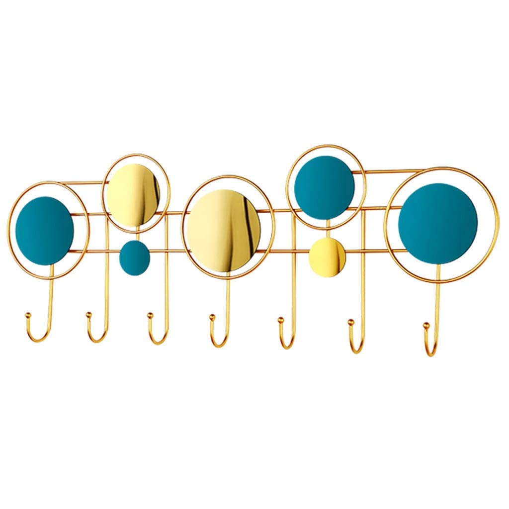 Wall-Mounted Coat Rack with 7 Hooks - Space Saving Entryway Organizer for Coats, Hats & Umbrellas - Lightweight Luxury Bathroom & Hallway Hanger - Perfect for Small Apartments & Mudrooms