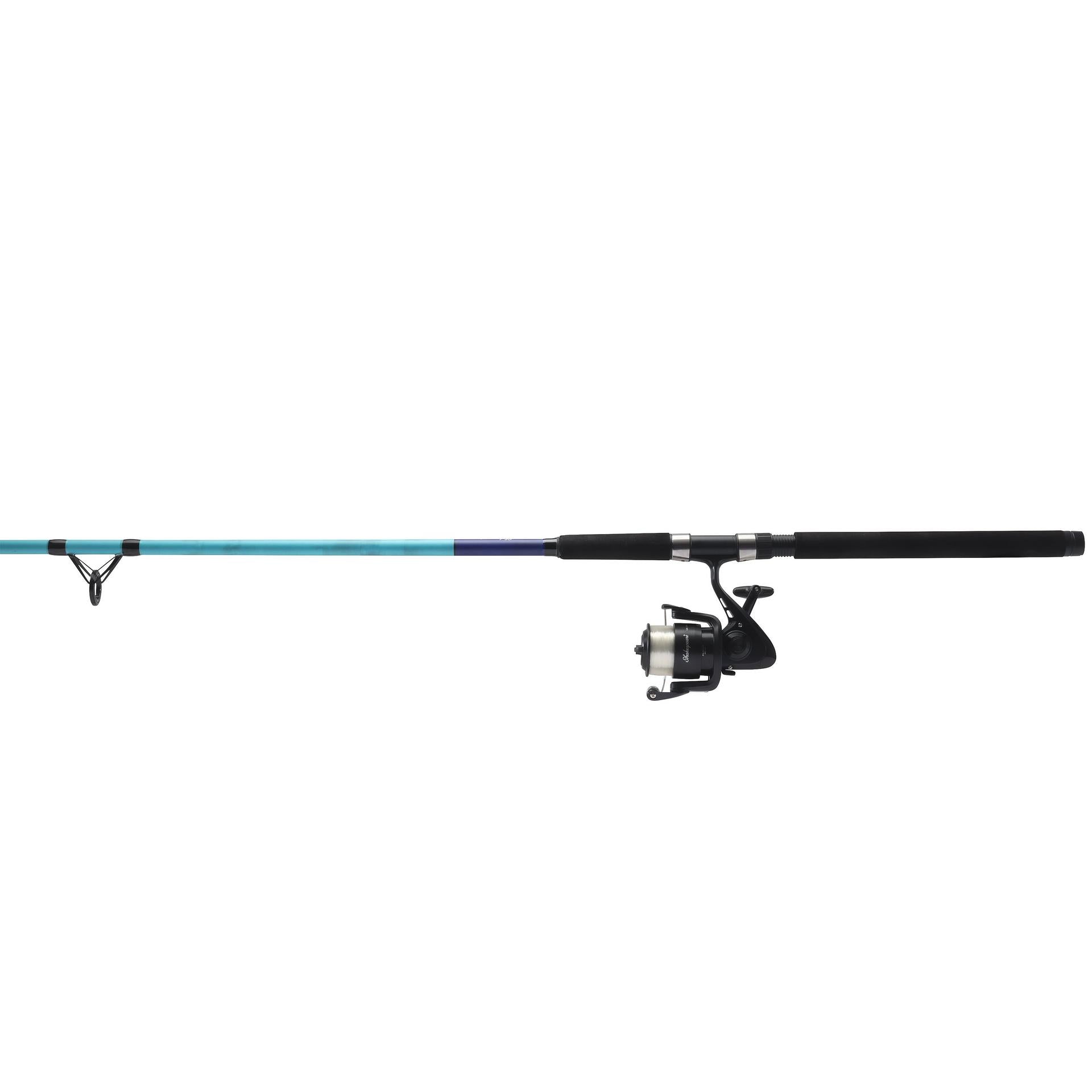 Catch More Fish® Surf Pier 8 Ft Spinning Fishing Rod - Saltwater & Freshwater Fishing Gear for Surf, Pier, and Beach Angling - Perfect for Shore Fishing and Casting Lures