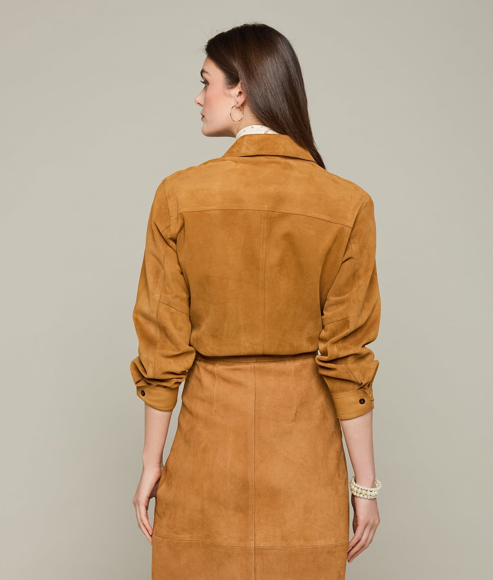 Women's Shacket Jacket - Soft Fleece Lined, Cinnamon Brown, Oversized Cozy Cardigan Style for Fall & Winter | Perfect for Layering, Casual Outfits, and Outdoor Activities