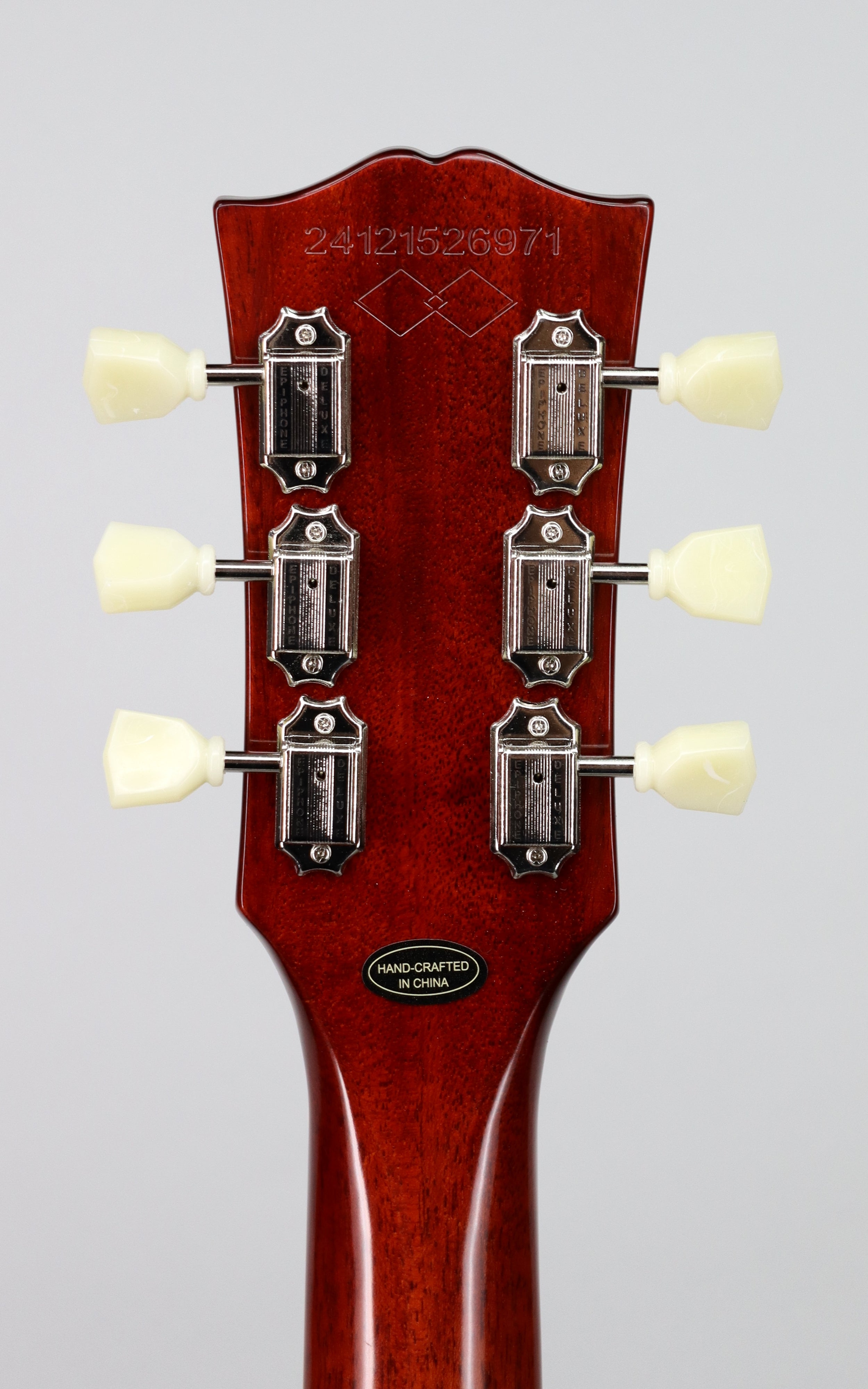 Epiphone Inspired by Gibson Custom '59 Les Paul Standard Electric Guitar - Deep Cherry Sunburst Finish | Authentic Vintage Tone for Rock, Blues & Stage Performance