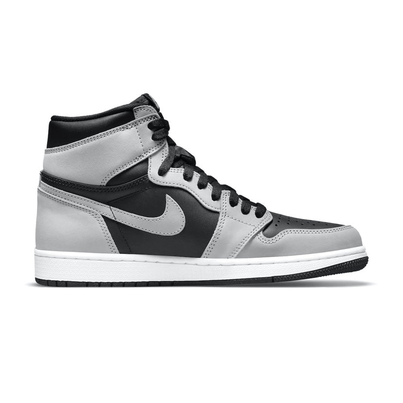 Air Jordan 1 High Retro Shadow 2.0 Sneakers - Black/Light Smoke Grey/White Basketball Shoes for Men - Perfect for Streetwear, Casual Wear & Sneaker Collectors
