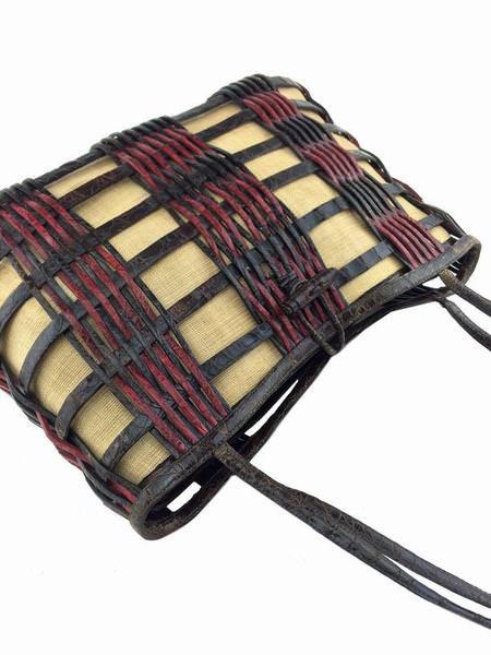 Nancy Gonzalez Woven Crocodile Leather Medium Basket Tote Handbag - Luxury Designer Women's Shoulder Bag for Work, Travel & Everyday Use