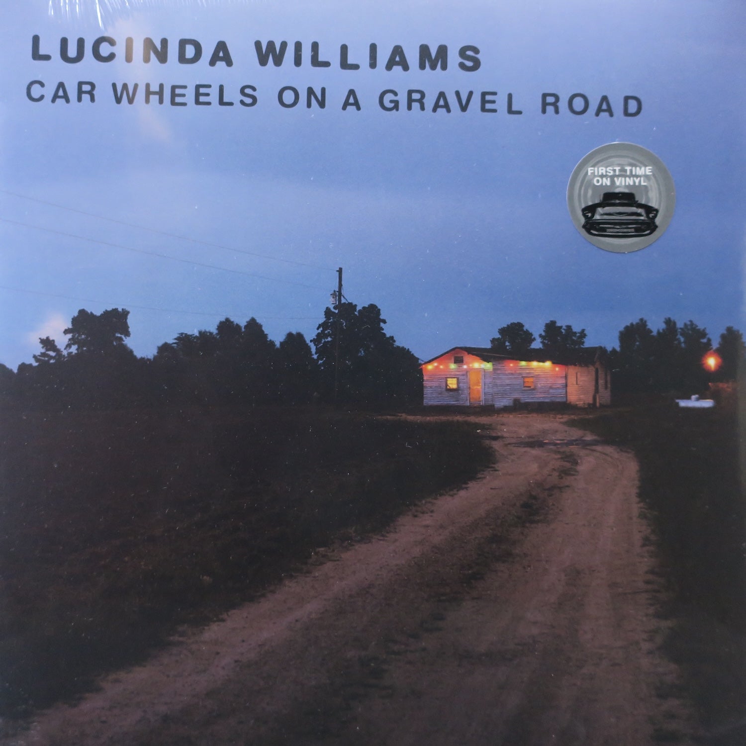 Lucinda Williams 'Car Wheels On A Gravel Road' Vinyl LP Record - Classic Country Music Album for Collectors & Audiophiles - Perfect for Home Listening & Music Enthusiasts