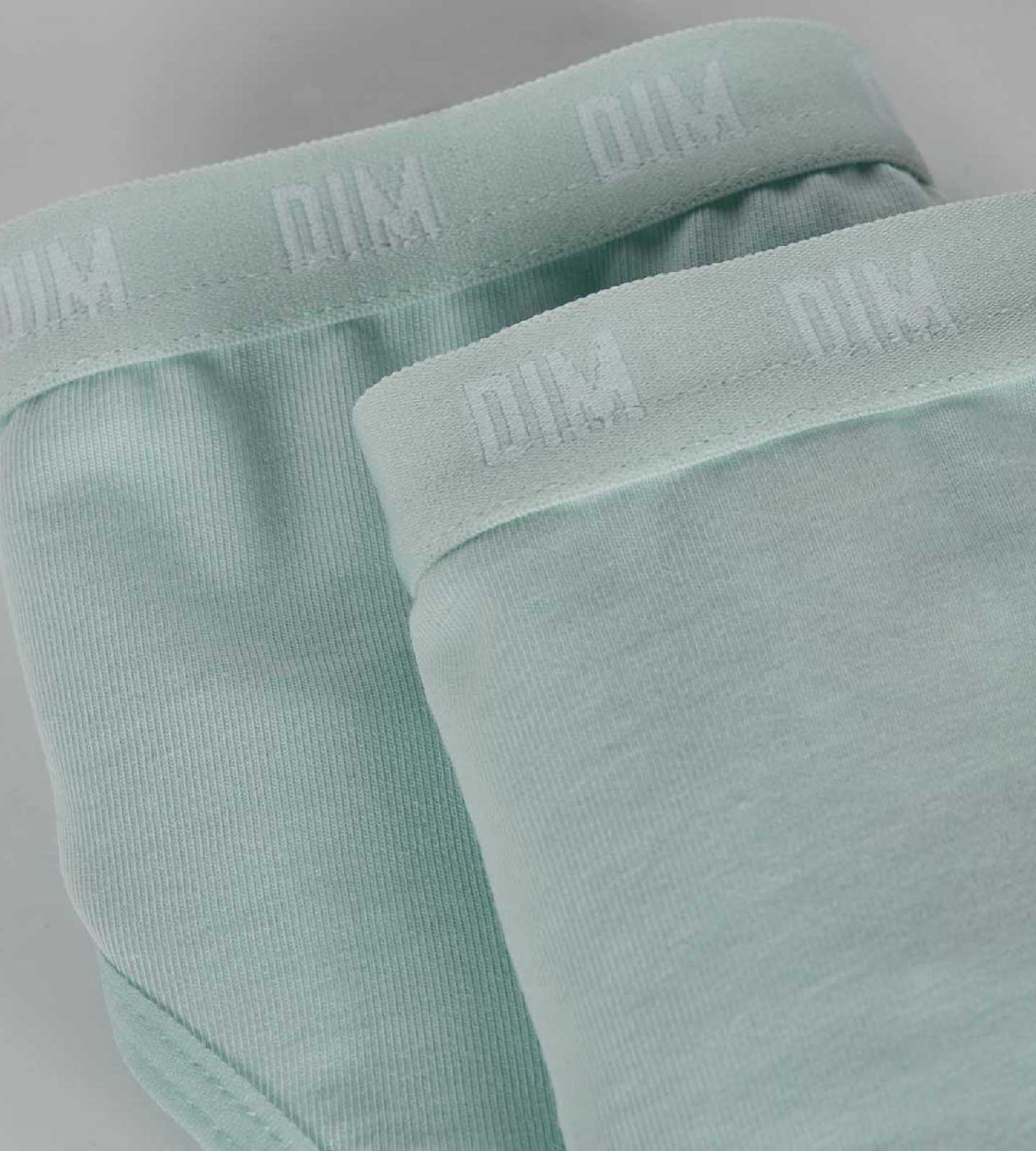 Organic Cotton Girls Underwear Set of 2 - Pastel Blue for Sensitive Skin | Soft & Breathable Panties for Kids | Perfect for School, Playtime & Everyday Comfort