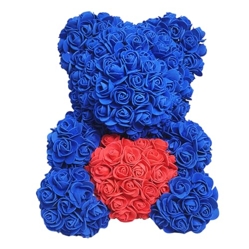 Dark Blue and Red