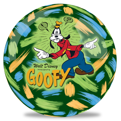 Disney Goofy Themed Bowling Ball - Official Licensed Bowling Ball for Adults & Kids - Perfect for Bowling Parties, Family Fun & Sports Enthusiasts