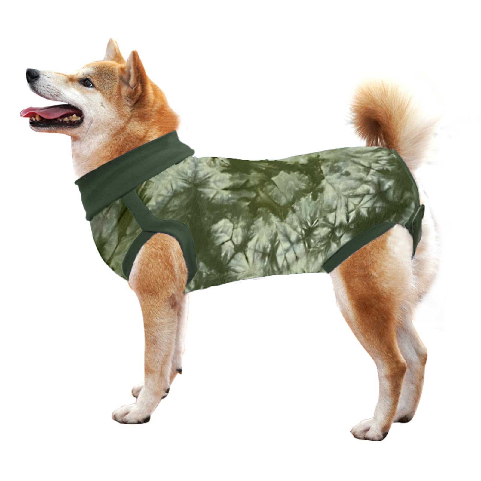 Lianzimau Dog Recovery Suit - Post-Surgery Anti-Licking Spay Suit for Female & Male Dogs | E-Collar Cone Alternative | Surgical Onesie for Abdominal Wounds | Perfect for Post-Op Care, Neutering & Wound Healing