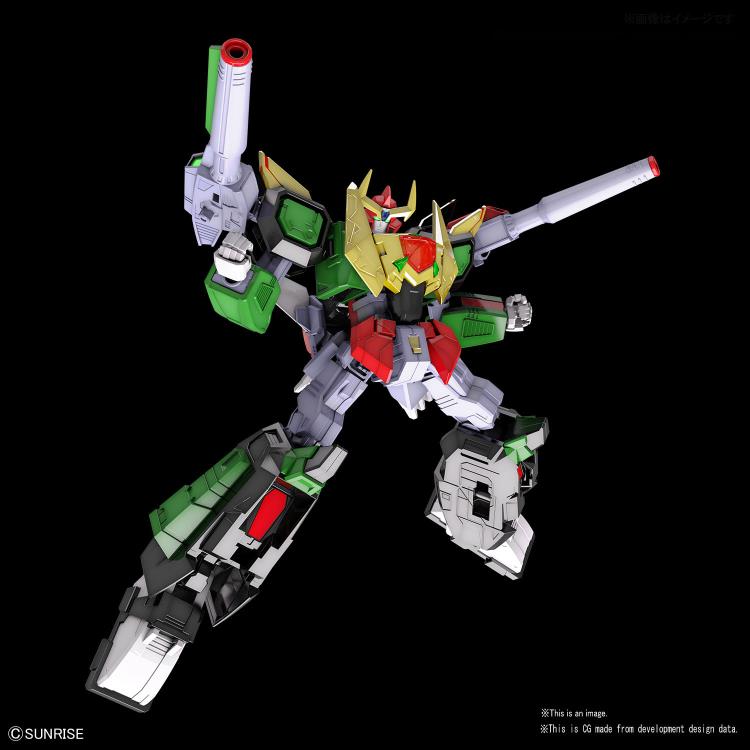 Bandai HG 1/300 Eldoran Series Nekketsu Saikyo Go Saurer Magna Saurer Model Kit - High Grade Anime Robot Building Set for Collectors & Hobbyists - Perfect for Display, Gifting, and DIY Projects