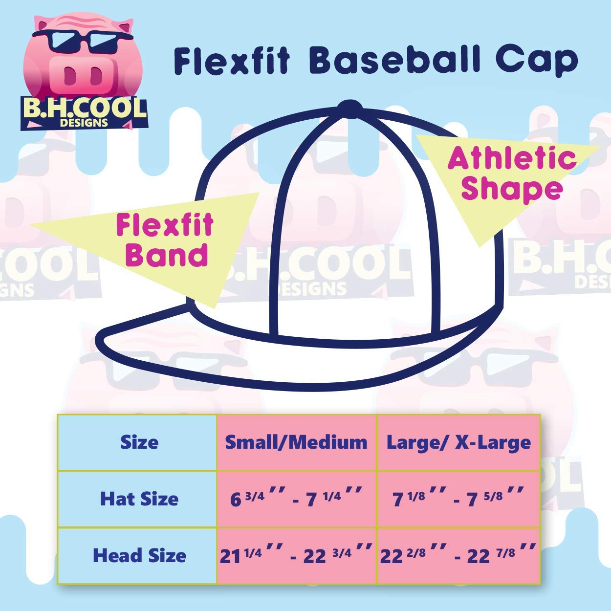 Custom Personalized Flexfit 6277 Baseball Hat - Embroidered Unisex Cap with Pre-Curved Bill | Add Your Text/Logo | Perfect for Sports, Outdoor Activities & Branding