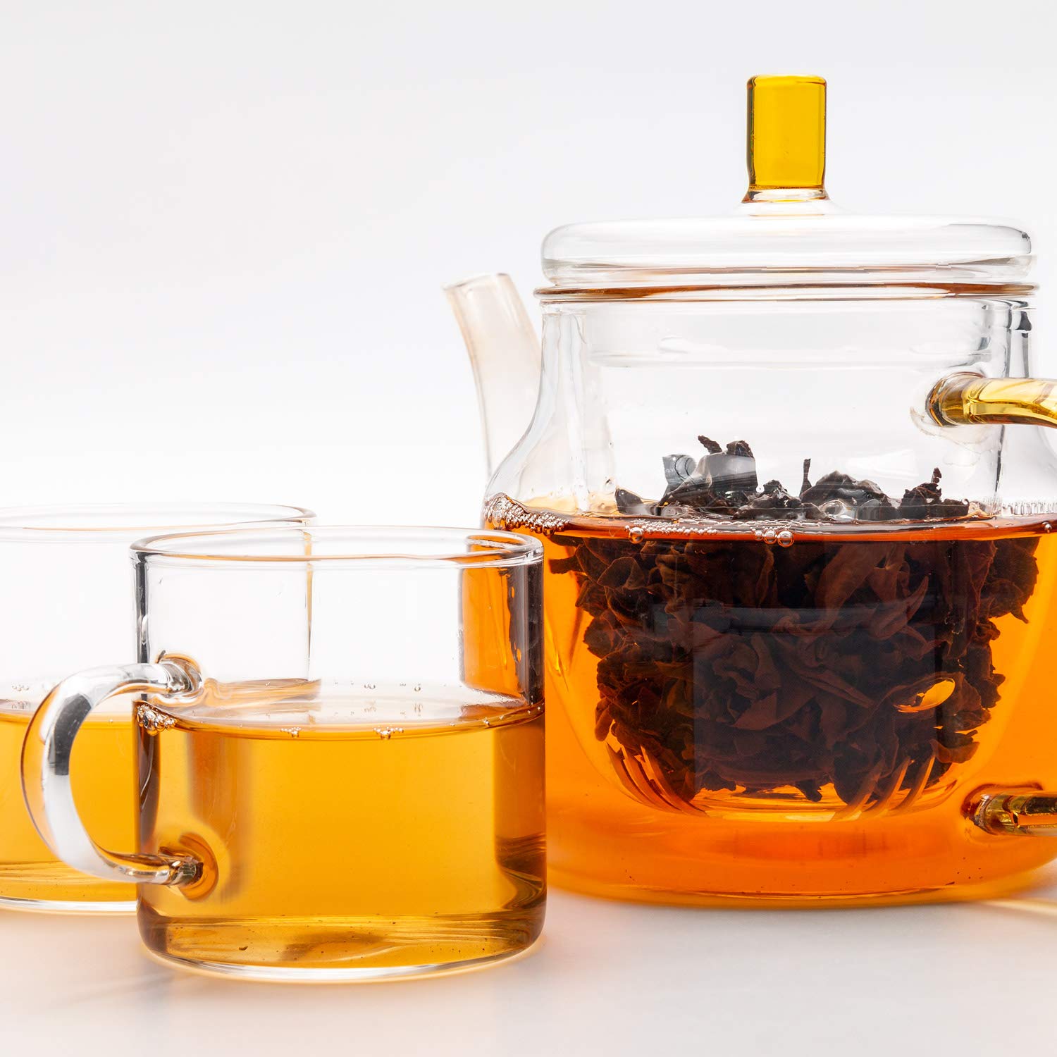 Premium Taiwan Gaba Oolong Tea Loose Leaf 500g/17.64oz - High Mountain Alishan Wulong Black Tea - Naturally Processed Organic Tea Leaves - Perfect for Relaxation, Stress Relief & Afternoon Tea Time