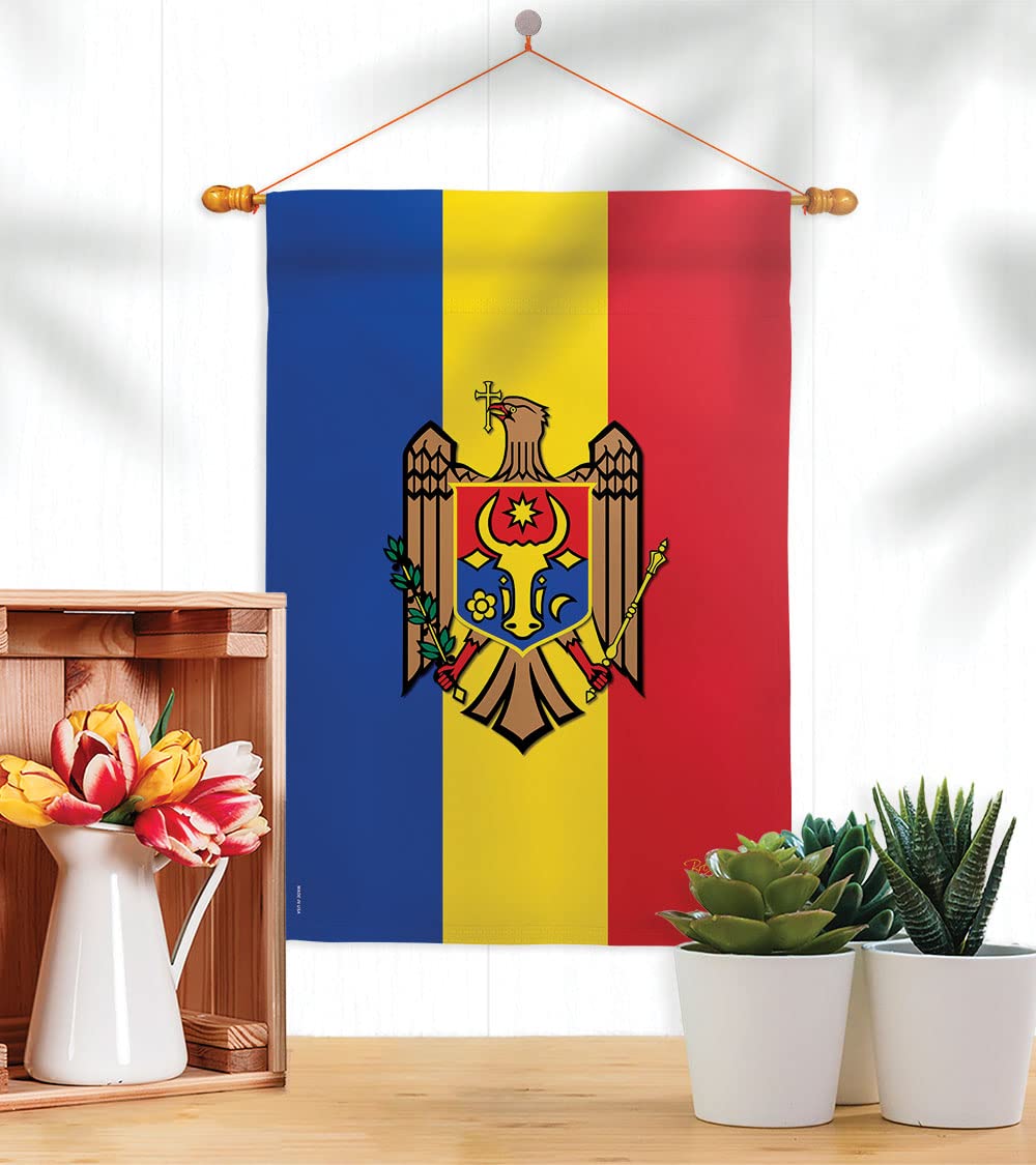 Moldova National Flag Set 28
