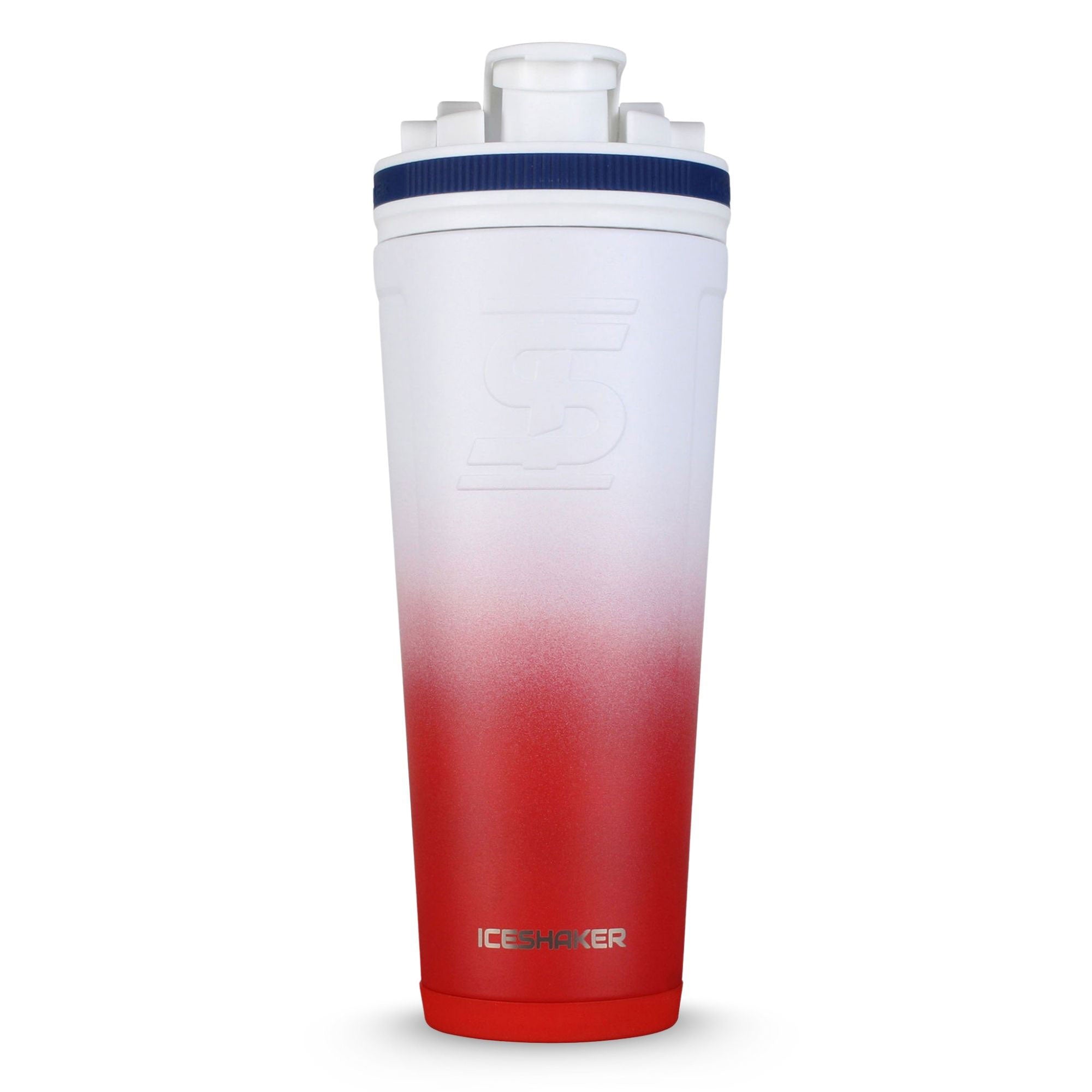 Premium Stainless Steel Ice Shaker Bottle - Leakproof Protein Shaker for Gym, Workouts & Travel - BPA-Free Fitness Water Bottle with Mixing Ball - Ideal for Protein Powder, Pre-Workout & Smoothies