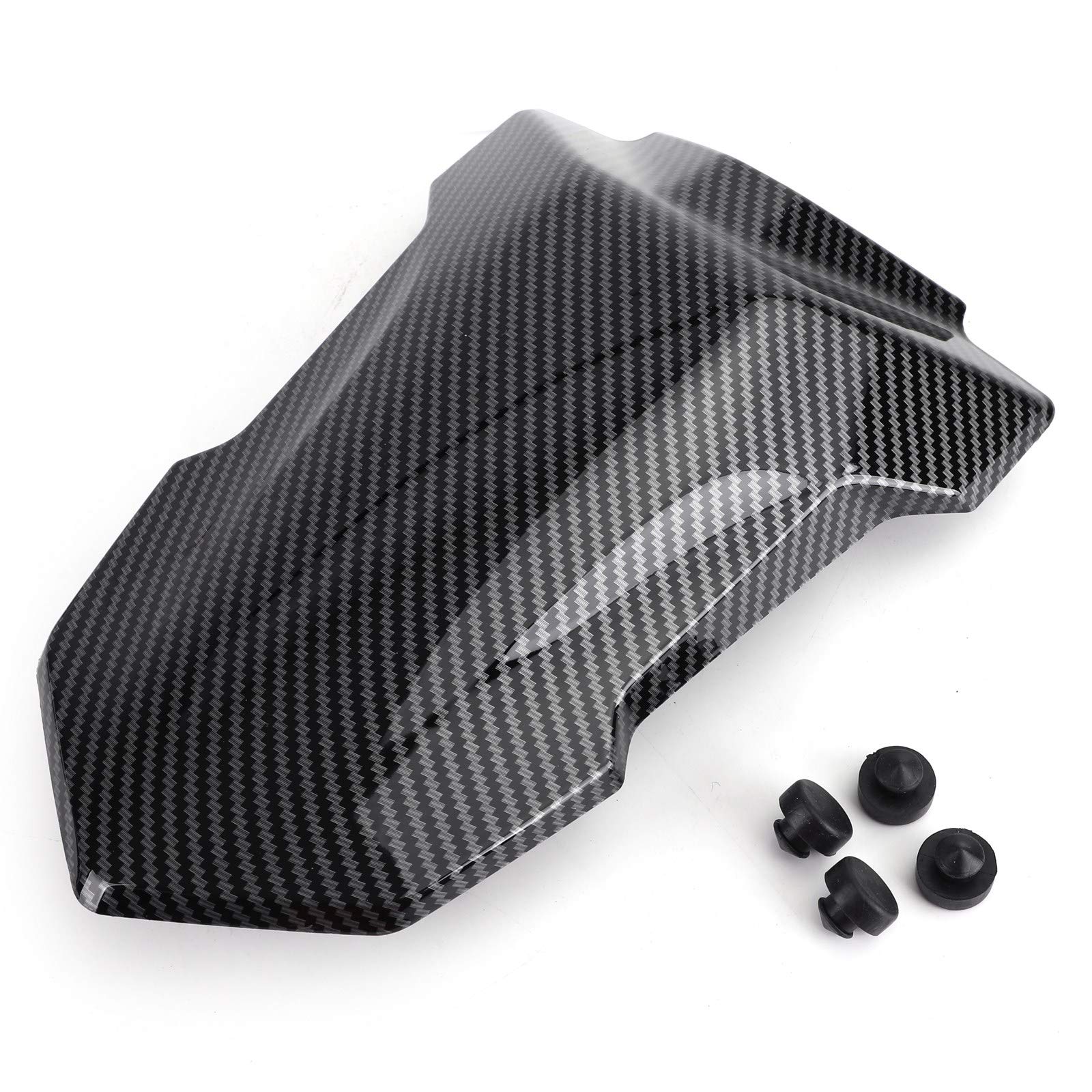 Carbon Fiber Motorcycle Rear Seat Cover Tail Cowl Fairing for BMW S1000RR 2019-2020 - Lightweight & Durable Replacement Part for Sport Bike Racing & Street Riding
