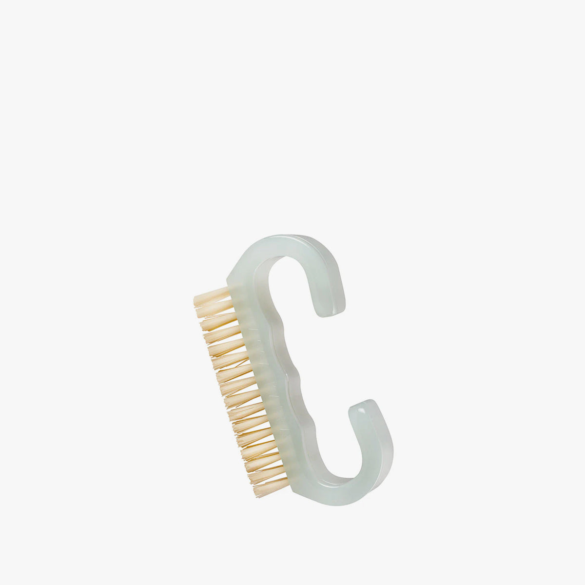Professional EYE Nail Brush - Green | Gentle Nail Cleaning Tool for Manicure, Pedicure & Nail Art | Perfect for Home Salon, Spa & DIY Nail Care