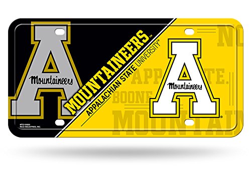 NCAA Unisex Metal License Plate Tag - Durable & Customizable Car Accessory for College Sports Fans | Perfect for Tailgating, Game Days & Alumni Events
