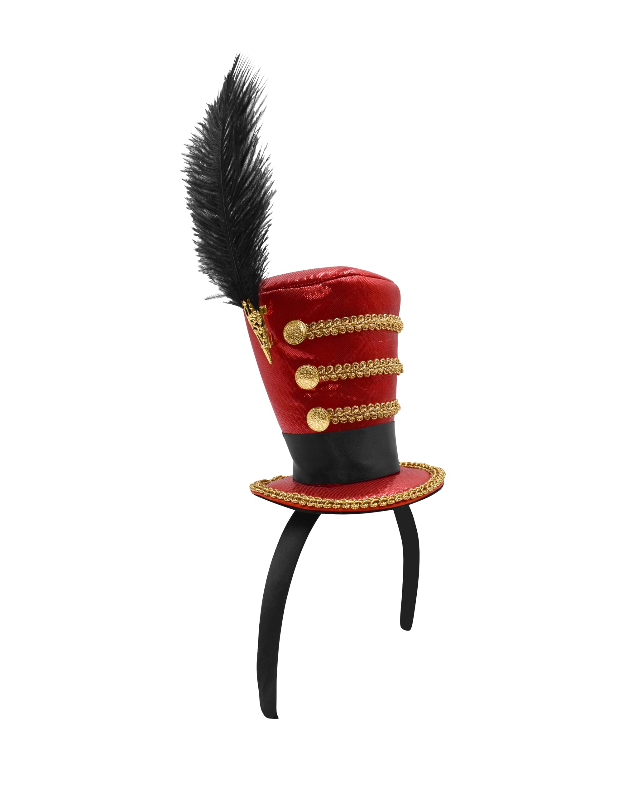 Mini Top Hat Headband - Circus Costume Accessory for Carnival & Parties