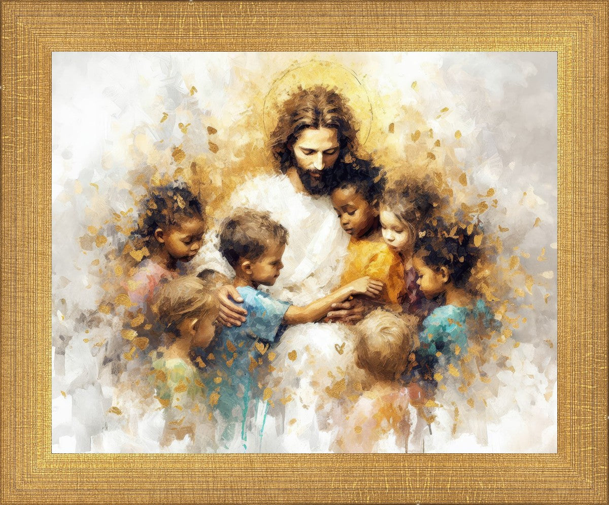 Become Like Little Children - Inspirational Christian Book for Kids & Families | Perfect for Sunday School, Bedtime Stories & Faith-Based Learning