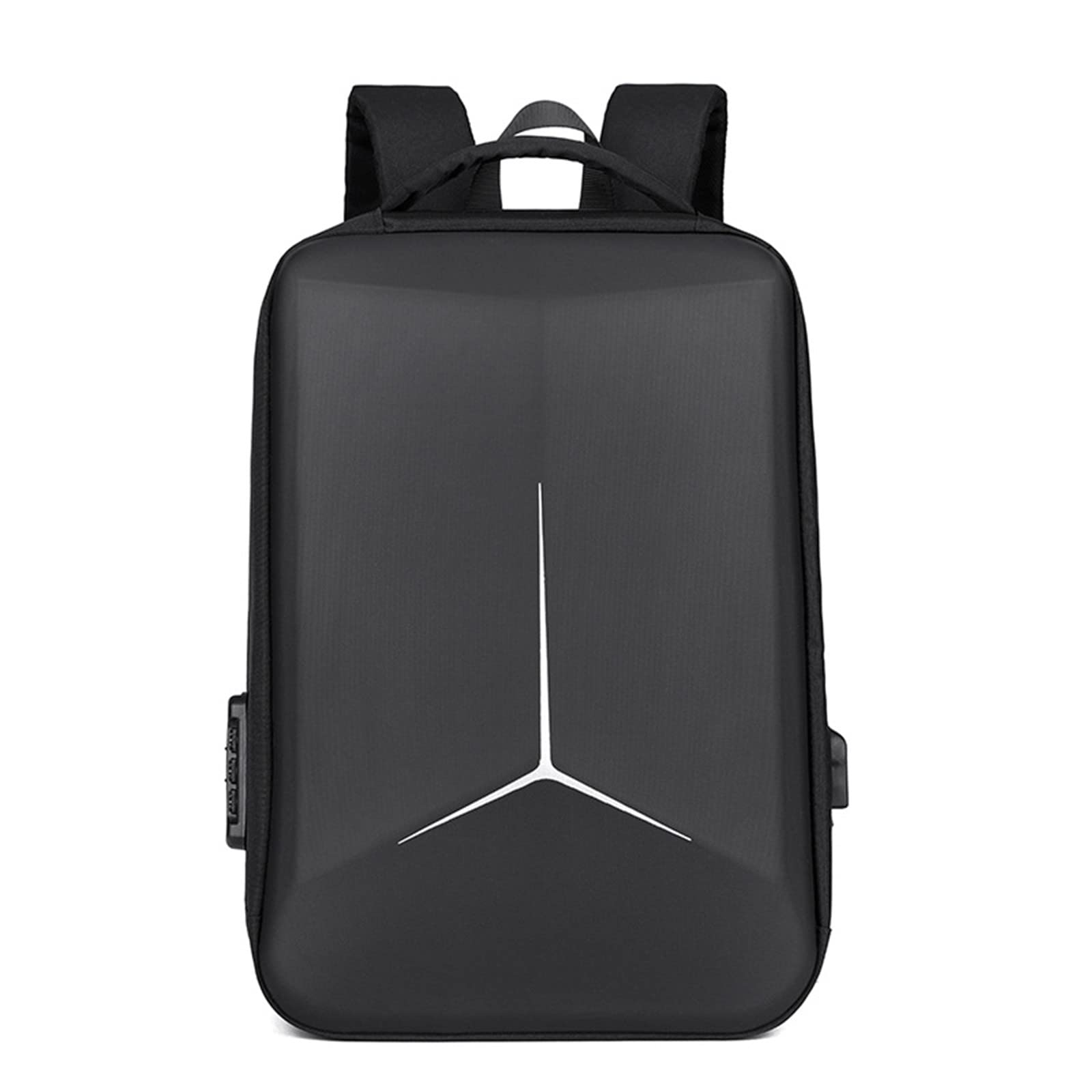 Large Travel Backpack for Women with USB Charging Port - Waterproof Anti-Theft Laptop Backpack for Outdoor Sports, Hiking & Commuting (Black)