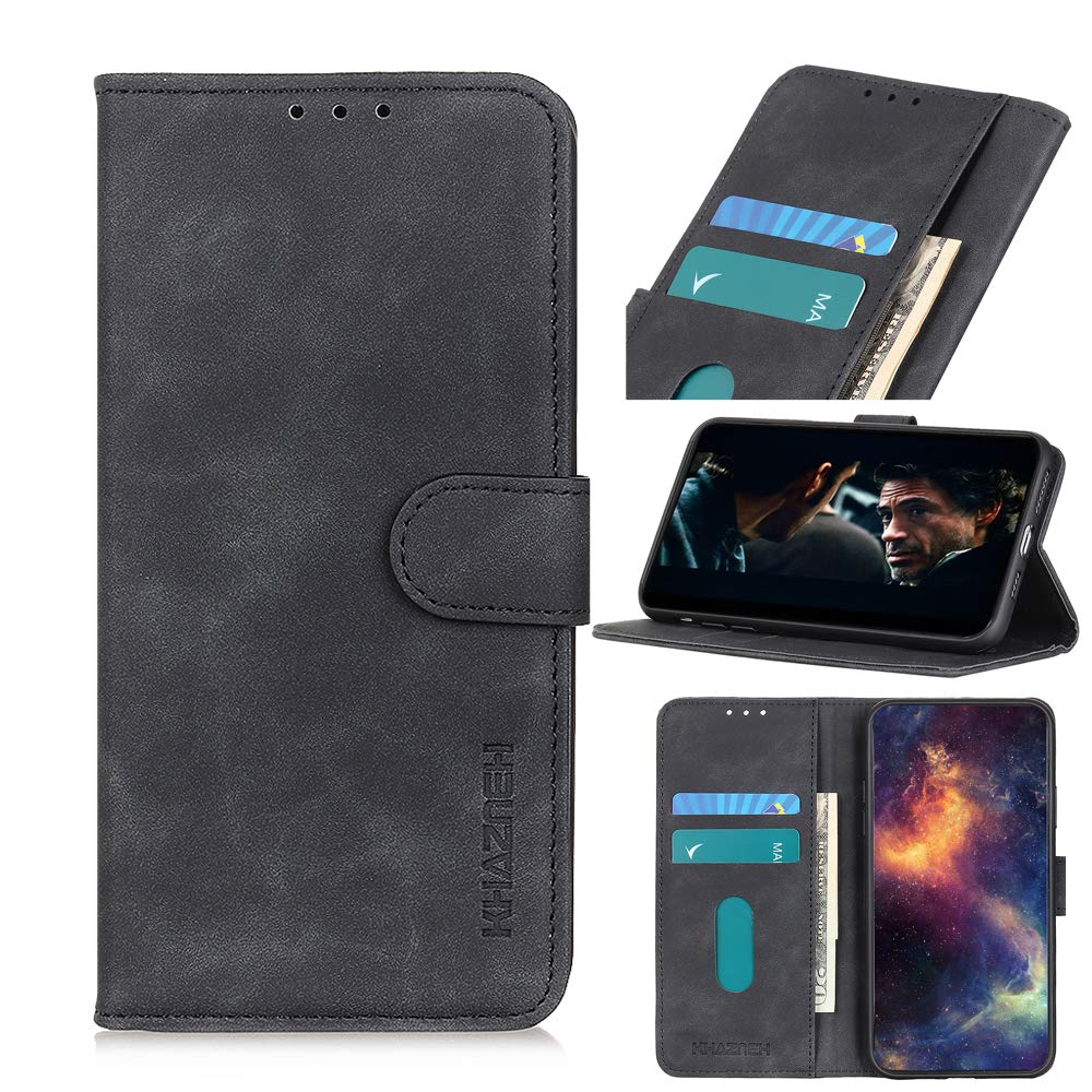 ASUS ROG Phone 6 Case - Premium Magnetic Flip Wallet Cover with Card Slots | Shockproof Protective Case for ASUS ROG Phone 6 (Black) | Perfect for Gaming, Travel & Everyday Use