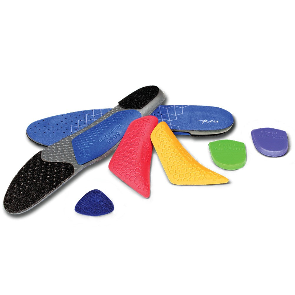 Riedell R Fit Footbed Kit - Premium Comfort Insoles for Skates & Roller Derby - Perfect for Figure Skating, Roller Skating & Dance Performance