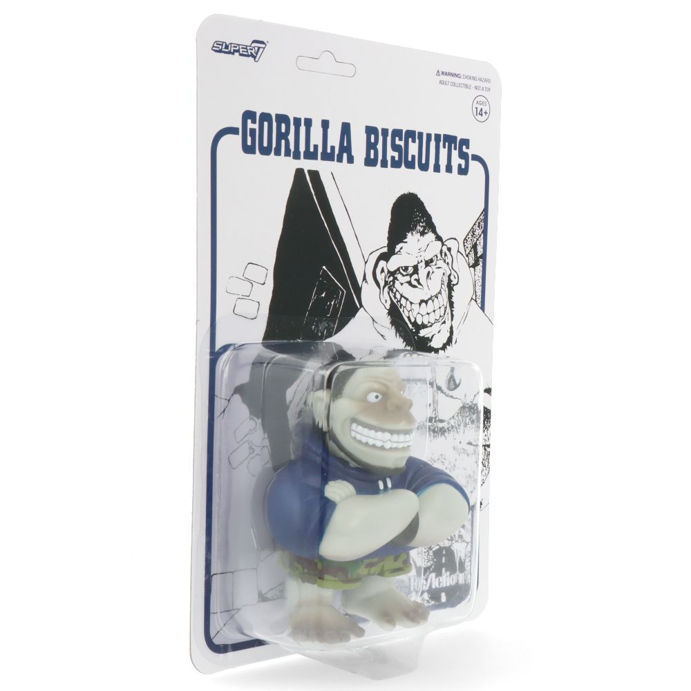 Gorilla Biscuits Punk Rock Band ReAction Figure – Collectible Music Memorabilia for Fans & Punk Enthusiasts | Perfect for Display, Gifts & Music Themed Decor