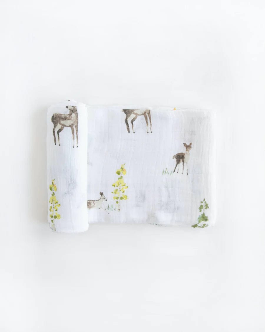 Little Unicorn 100% Cotton Muslin Swaddle Blanket - Soft Baby Swaddles for Newborns, Perfect for Nursery, Photography & Gift Giving