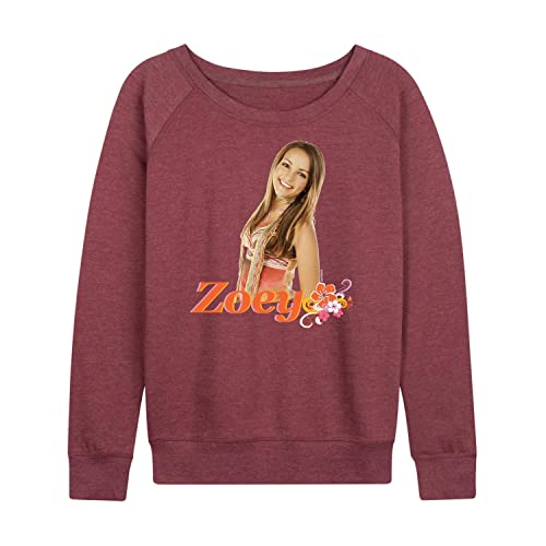 Zoey - Heather Maroon