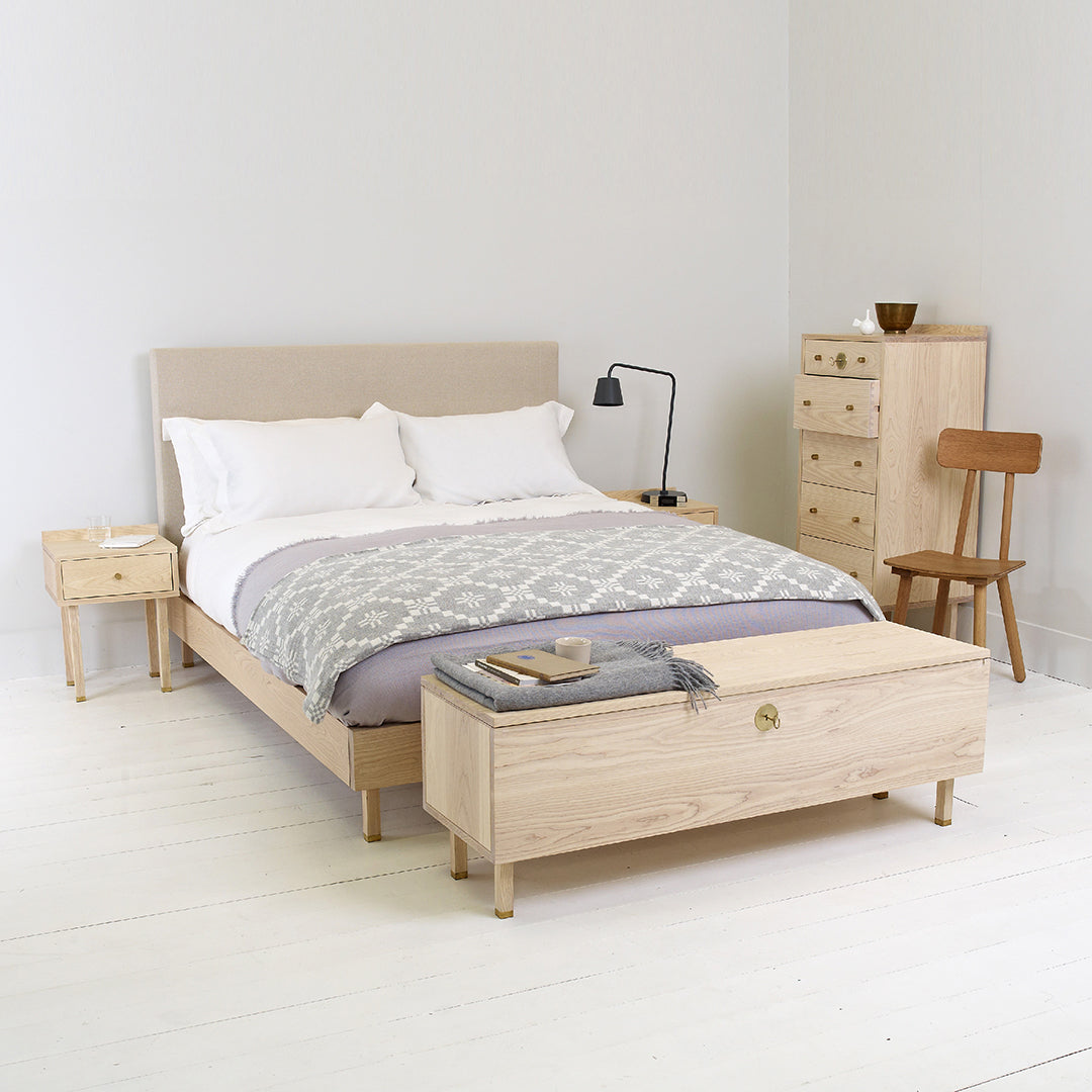 Another Country Bed Two - Rustic Wooden Twin Bed Frame for Kids & Teens | Perfect for Bedrooms, Guest Rooms & Dormitories