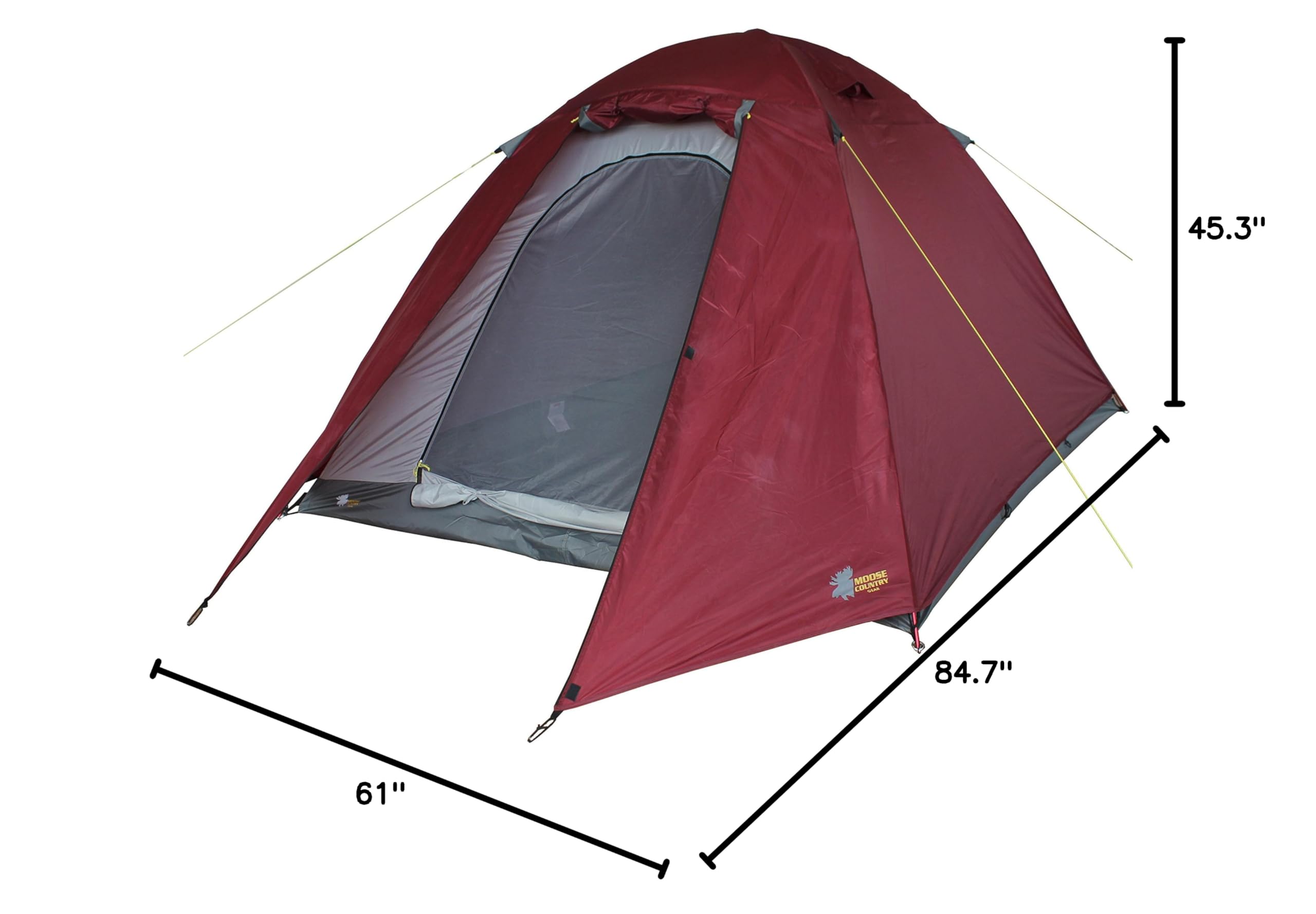 Best 4-Season Expedition Backpacking Tent for Camping & Hiking - Moose Racing Basecamp Tent for 4-Person Outdoor Adventures