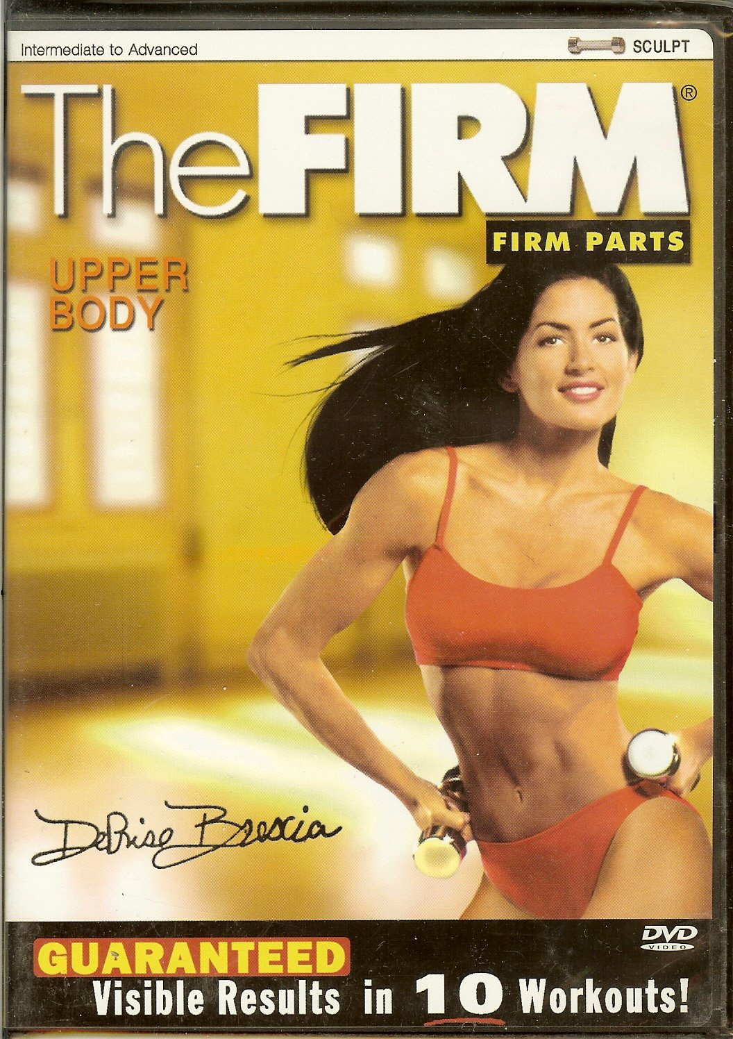 Firm Parts Upper Body Workout DVD with Deprise Brescia - Full Body Toning Exercise for Home Fitness & Strength Training