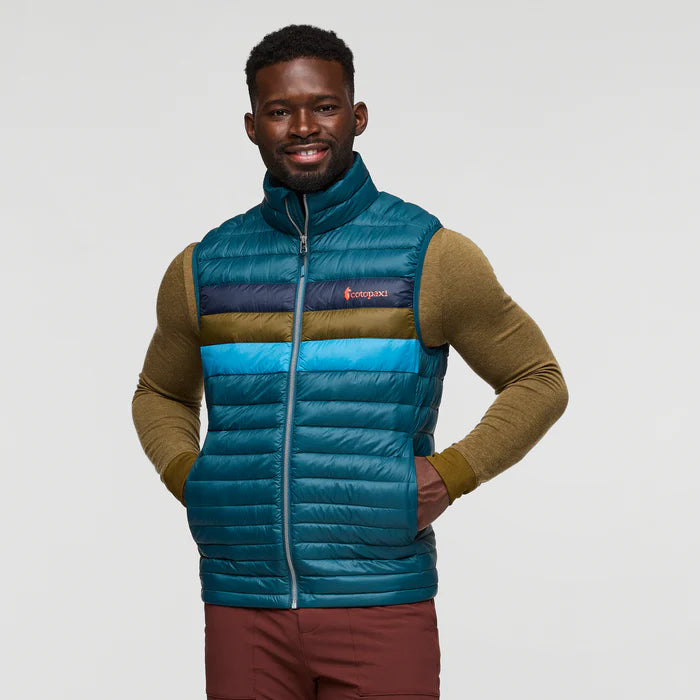 Cotopaxi Fuego Down Vest for Men - Lightweight Insulated Puffer Vest, Water-Resistant, Packable - Perfect for Hiking, Camping & Outdoor Adventures (2025 Model)