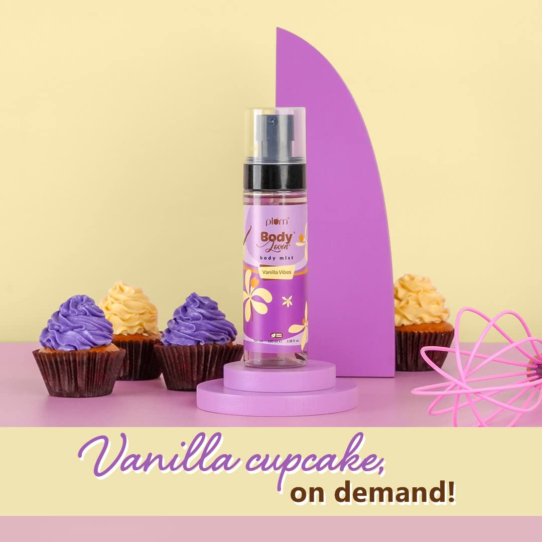 1. **Plum Body Lovin' Vanilla Vibes Body Mist - 100ml | Long-Lasting Vanilla Fragrance for Women | Perfect for Daily Wear & Special Occasions**   2. **Plum Women's Body Lovin' Hawaiian Rumba Eau De Parfum - 15ml Mini | Tropical Floral Scent | Ideal for Travel & On-the-Go Freshness**