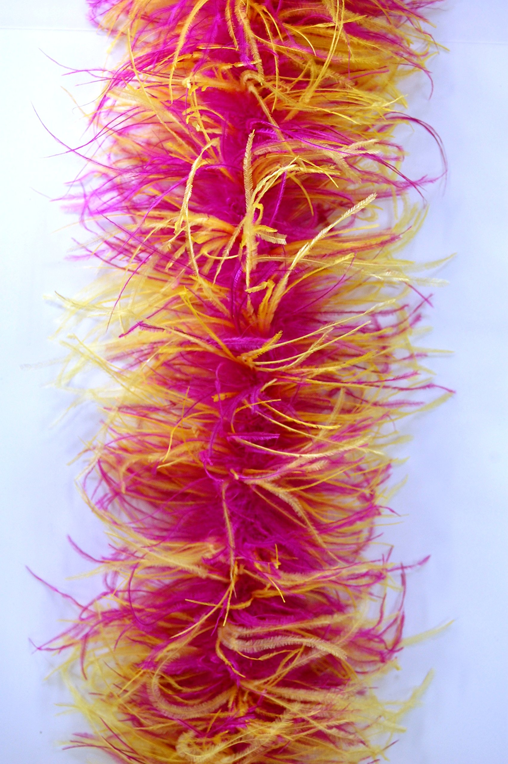 4-Ply Ostrich Feather Boas 72 Inches Long - Soft & Fluffy for Halloween Costumes, Bridal Accessories, Theater Performances & Dance Shows - Perfect for Parties, Weddings & Stage Events