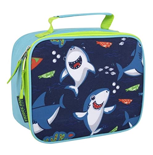 Trail Maker Insulated Kids Lunch Box for Boys & Girls - Leak Proof School Lunch Bag for Camp, Sports & Outdoor Activities | Fun Snarky Sharkies Design | Perfect for School, Picnics & Travel