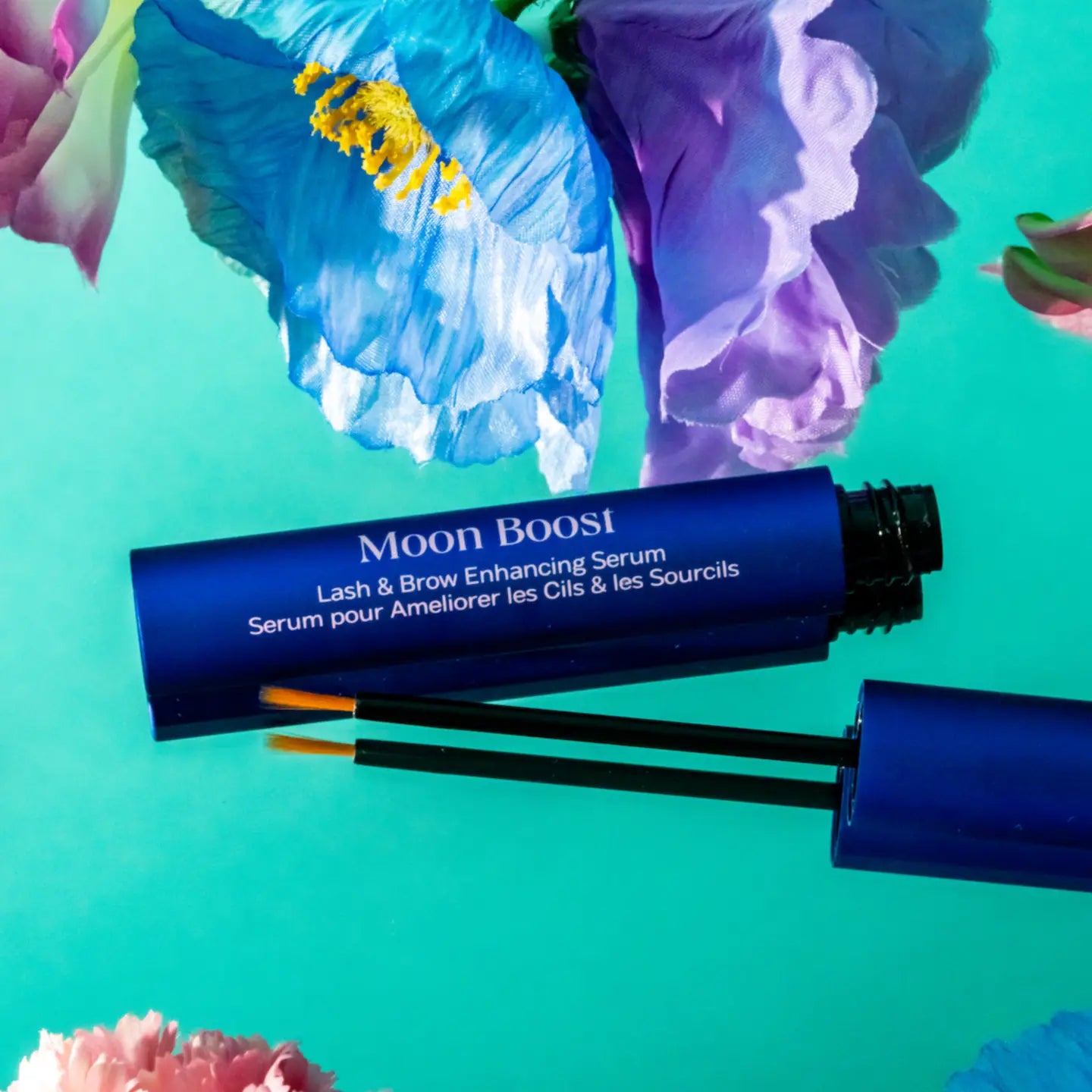 Moon Boost – Lash & Brow Growth Serum for Longer, Thicker Eyelashes & Eyebrows | Natural & Safe Formula for Daily Use at Home or Salon