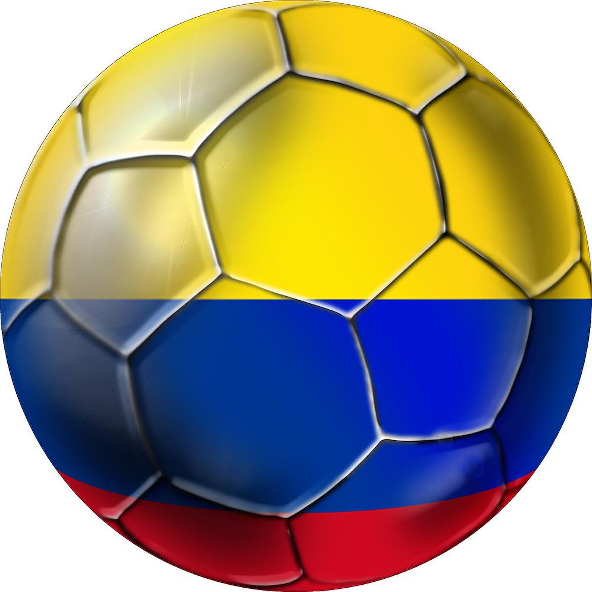 Colombia Soccer Ball 20 oz Ceramic Coffee Mug - Large Insulated Travel Cup for Coffee, Tea & Hot Drinks - Perfect for Soccer Fans, Office Use & Gifts