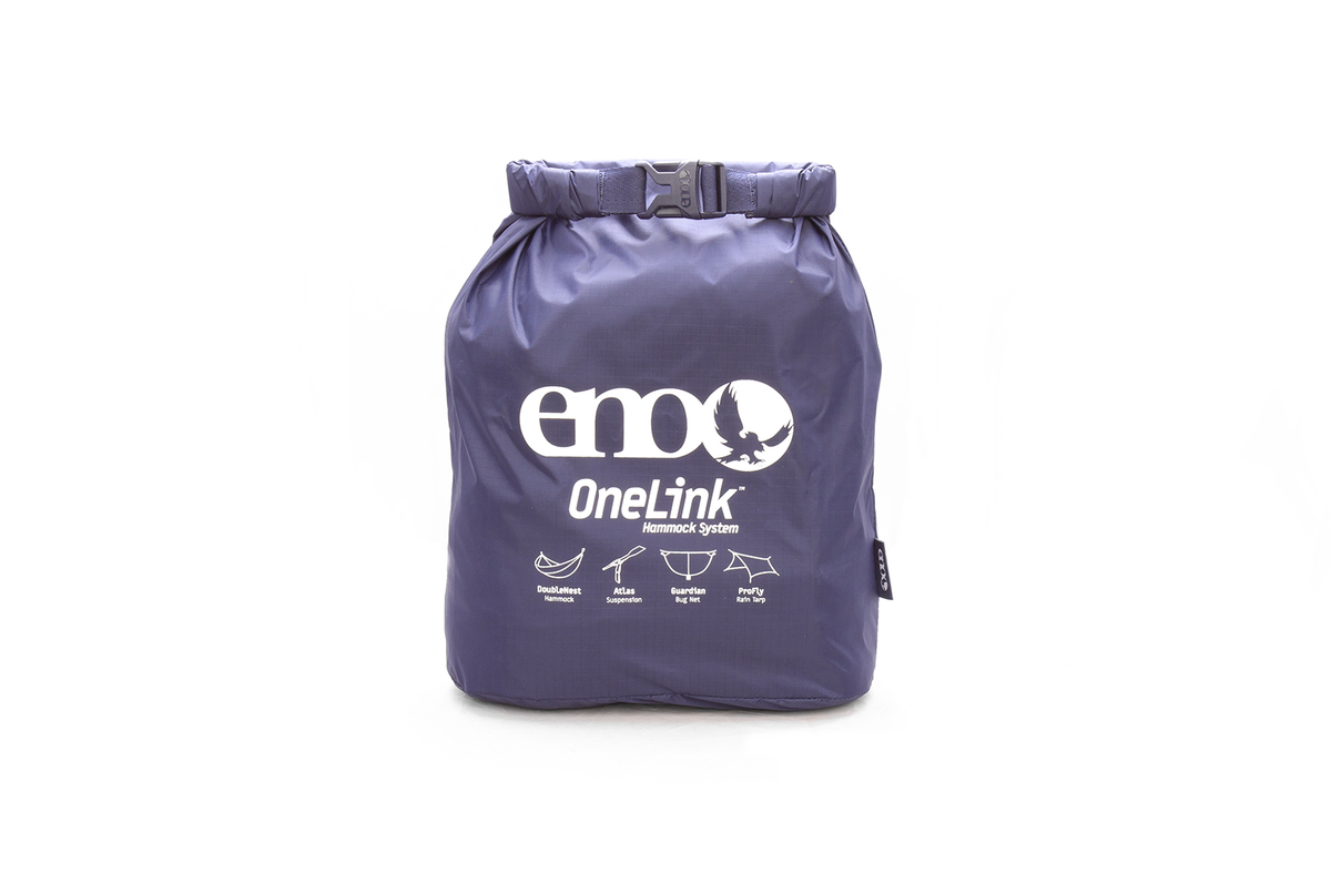 ENO OneLink Hammock System - Lightweight Portable Camping Hammock with Straps & Carabiners for Backpacking, Hiking, Travel - Perfect for Outdoor Adventures & Relaxation in Parks or Backyards