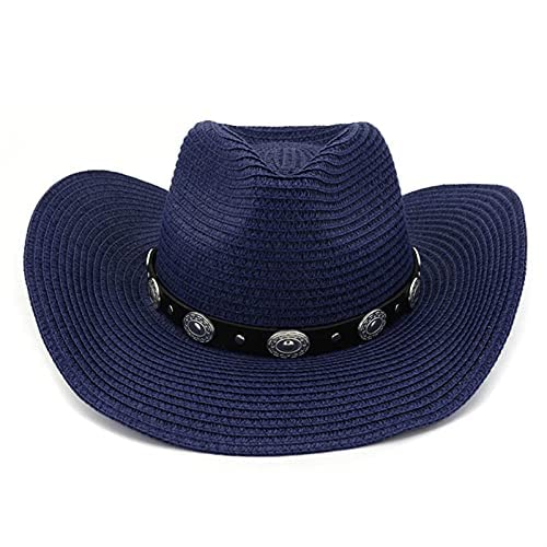 Handmade Straw Panama Hat for Men & Women - Sun Protection Cowboy Hat for Summer, Beach & Travel - Breathable Sun Hat with UPF Protection (One Size, Color 2) - Perfect for Outdoor Activities, Vacations & Fashion Accessories
