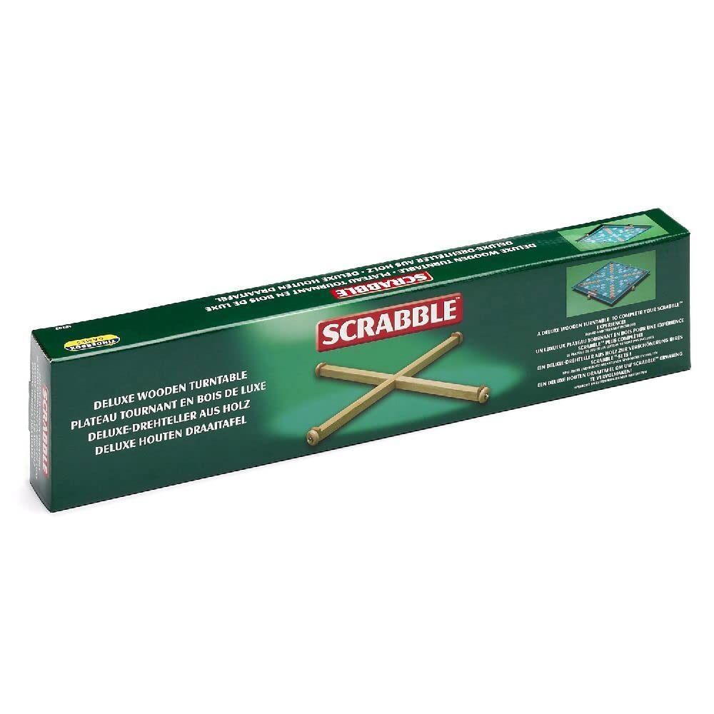 Scrabble Turntable Board Game Accessory - Spinning Base for Easy Tile Play | Perfect for Family Game Nights & Competitive Word Play