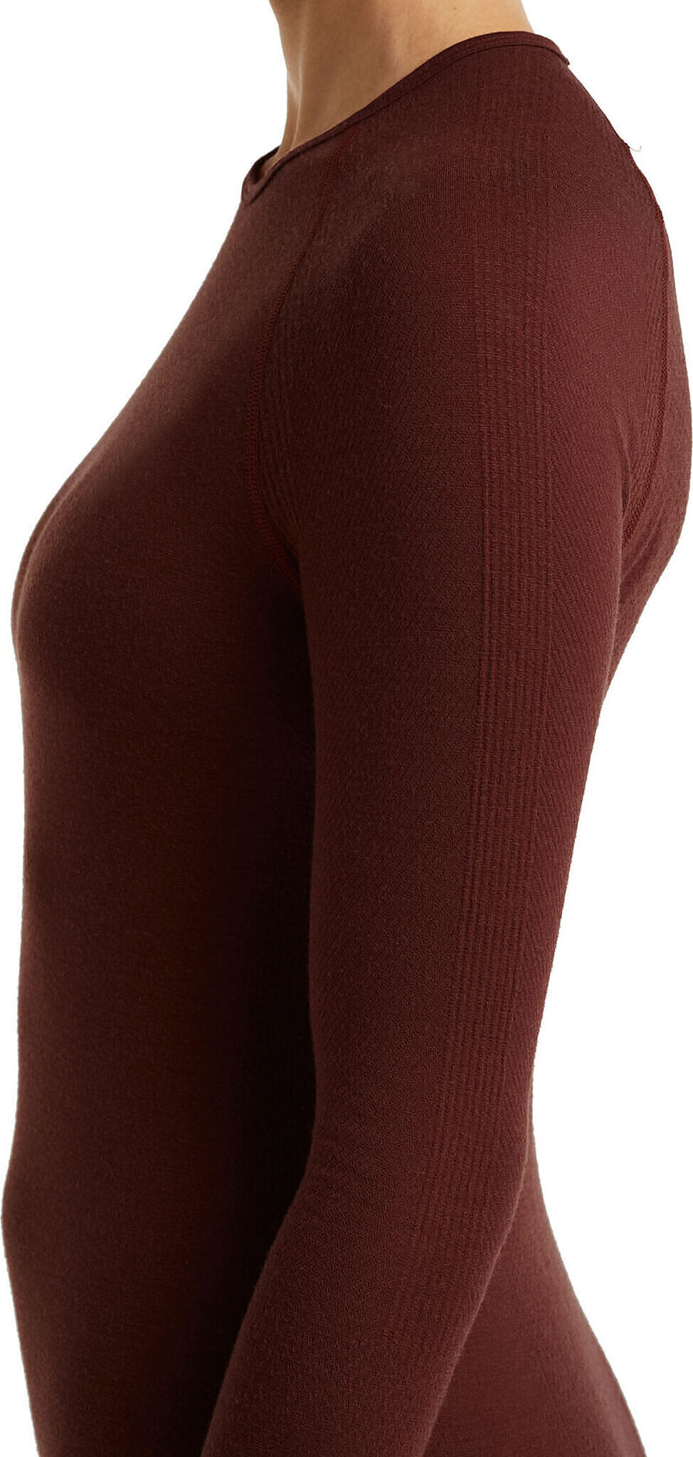 200 Zone Seamless Long Sleeve Base Layer Crewneck for Women - Thermal Underwear for Cold Weather, Yoga, Running & Outdoor Activities