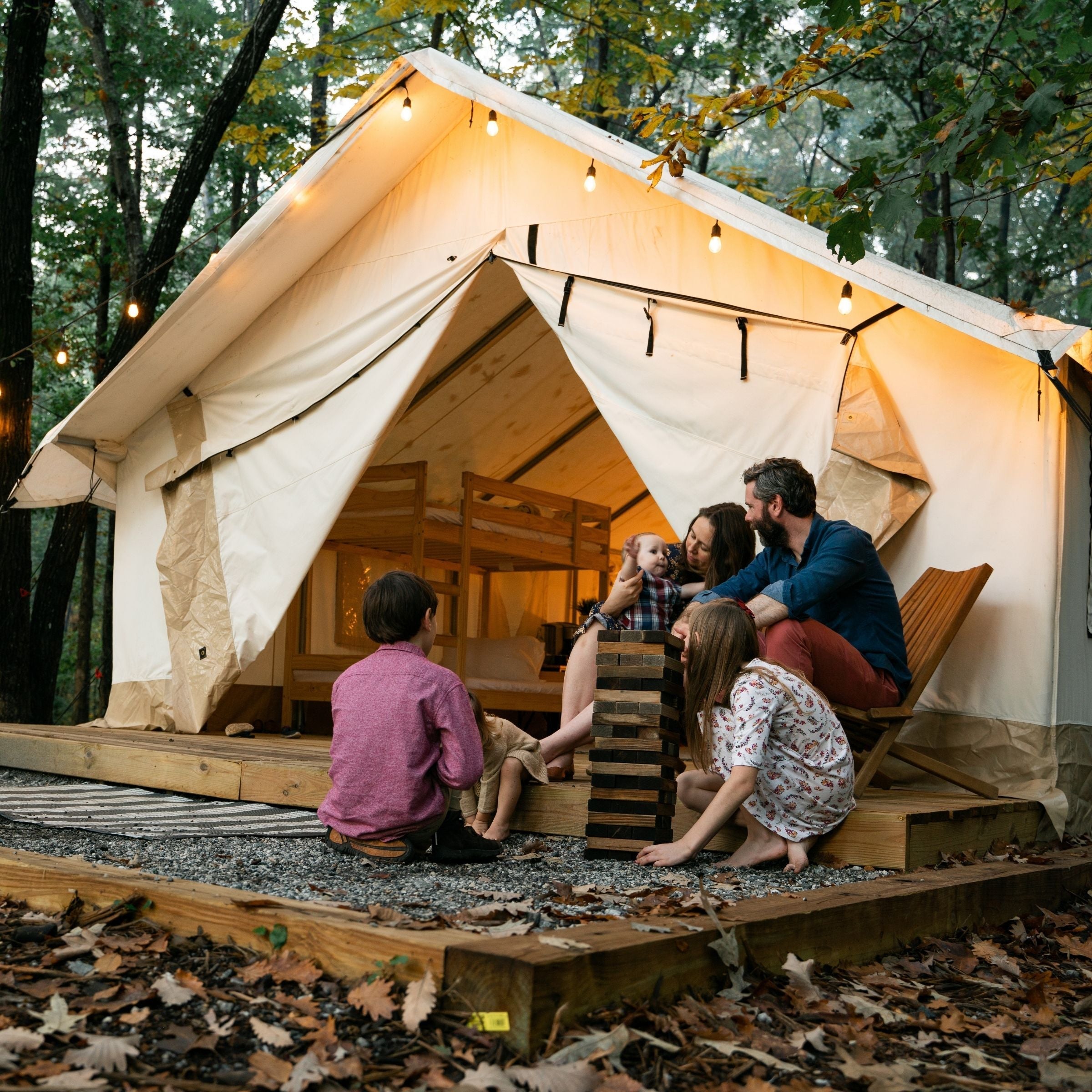 16'x20' Alpha Wall Tent - Durable Waterproof Canvas Camping Tent for Outdoor Adventures, Hunting & Family Camping Trips