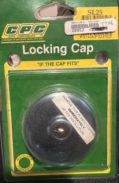 CPC Locking Petrol Gas Cap for Holden HQ & HJ Statesman HQ SL25 | Anti-Theft Fuel Tank Cover | Perfect for Vintage Car Restoration & Security Upgrade