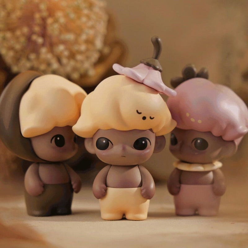 DIMOO Fairies In The Woods Flower And Fruit Limited Edition Collectible Figure Set - Perfect for Home Decor, Gift Giving, and Fantasy Collectors